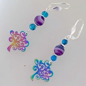 Custom artisan earrings